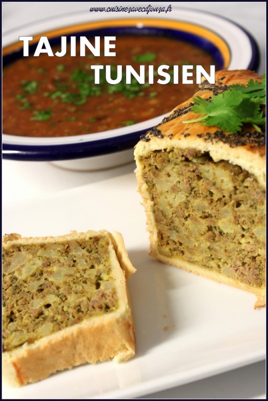 tajine tunisien en croute Recettes faciles, recettes rapides de djouza