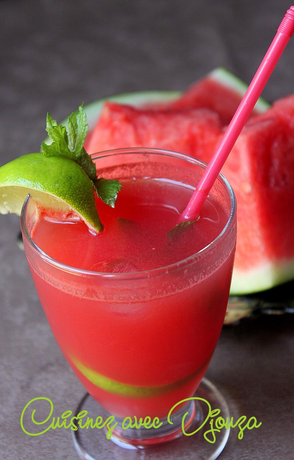 Jus De Past que Menthe Citron Vert Cuisinez Avec Djouza