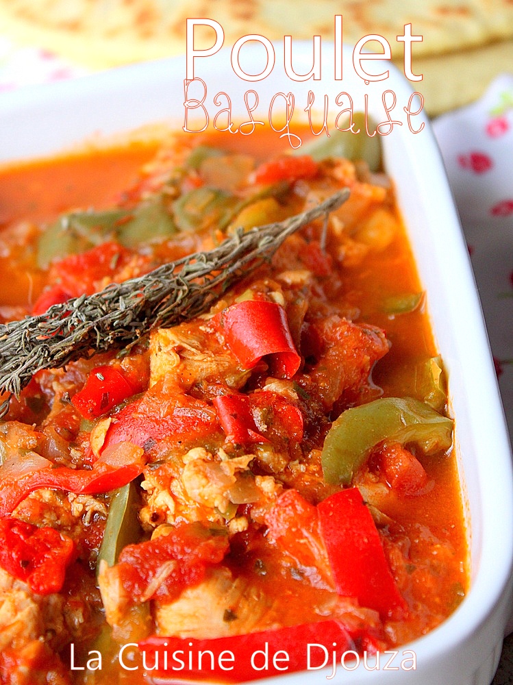 Recette Poulet Basquaise Facile La Cuisine De Djouza