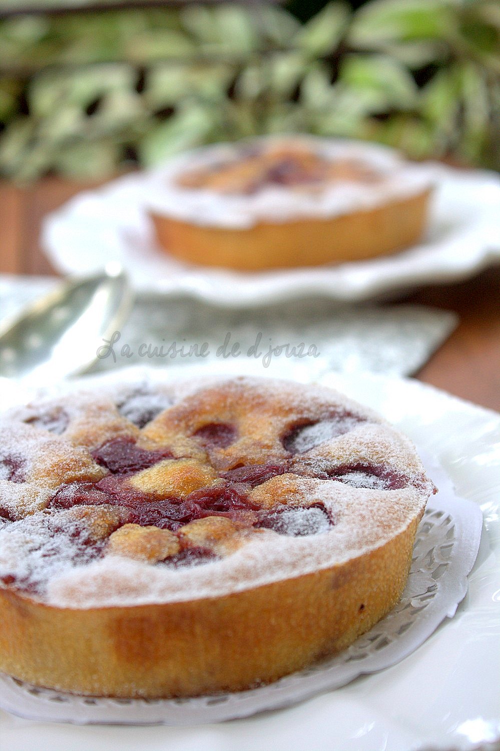 mini clafoutis aux cerises