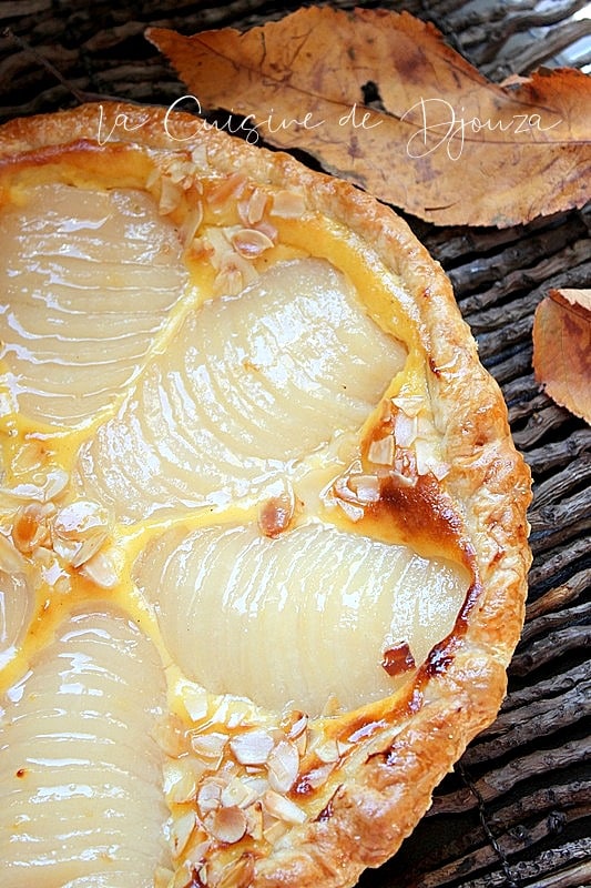 Tarte aux poires au sirop