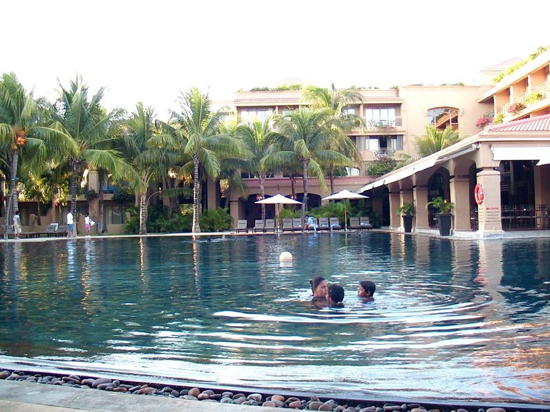 Baignade détente et farniente