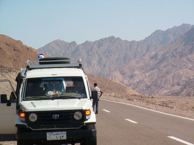 Sortie 4x4 dans le sinai