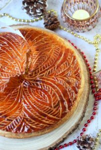 galette avec pâte feuilletée du commerce