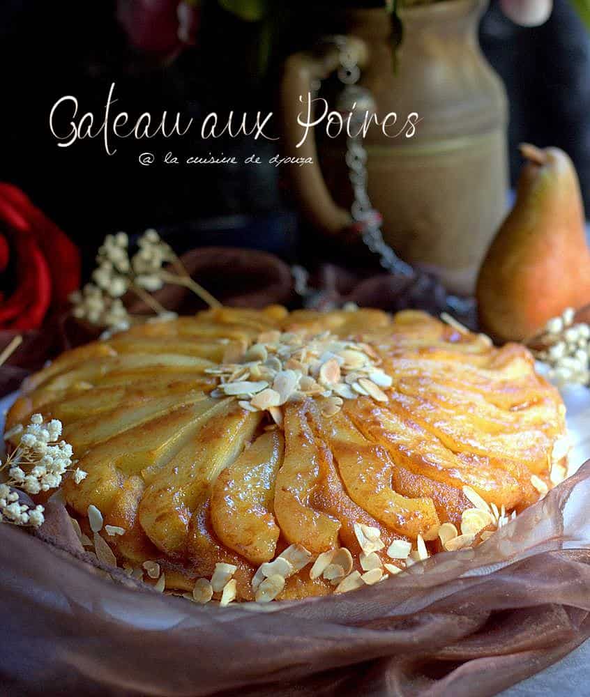 Gâteau aux poires tatin