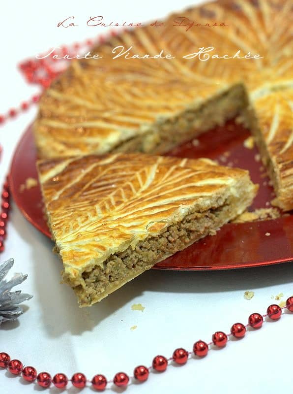 Tourte festive viande hachée