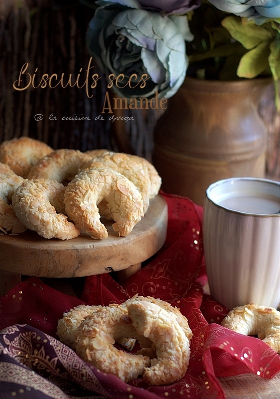 Gâteaux secs avec amande en poudre