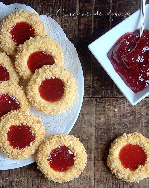 Sables confiture et amandes les volcans