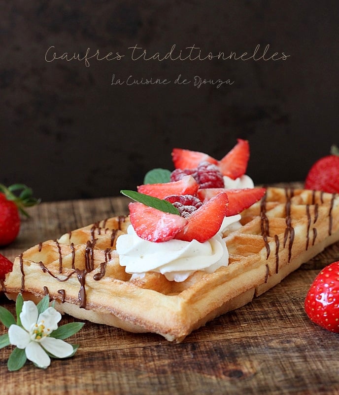 Pâte à gaufre traditionnelle