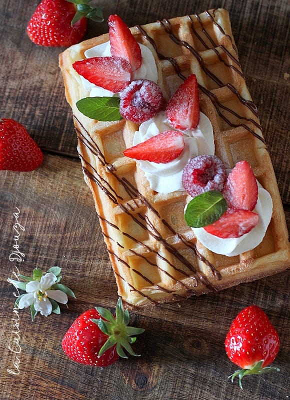 Pâte à gaufre traditionnelle