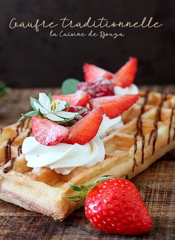 Pâte à gaufre traditionnelle