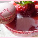 Mousse aux fraises à l'agar agar