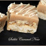 Sables fondants caramel noix