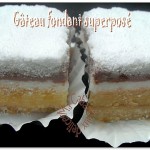 Gateau superpose glacage citron