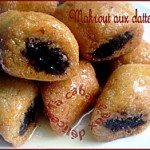 Makrout dattes et amandes