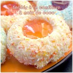 Sablés confiture et noix de coco