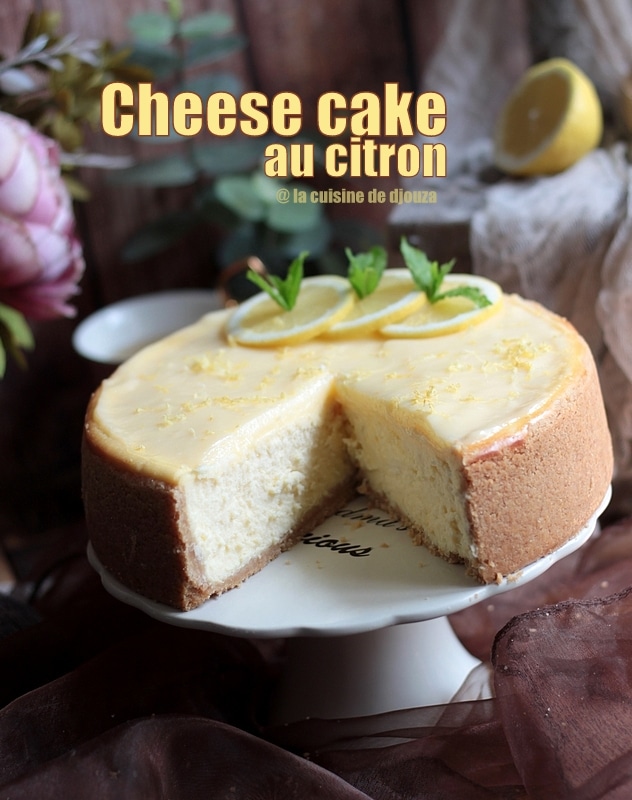 Recette de cheesecake au citron et crème citron