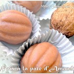 gateau noix en pate d'amandes sans cuisson