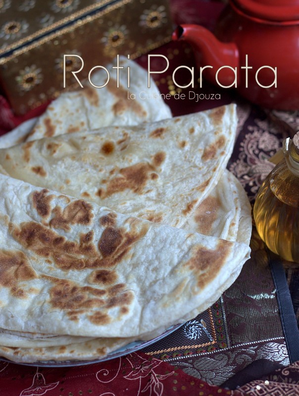 Galettes Roti Prata ou roti parata Mauriciennes