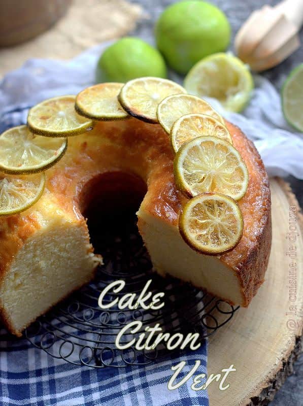 Cake moelleux au citron vert