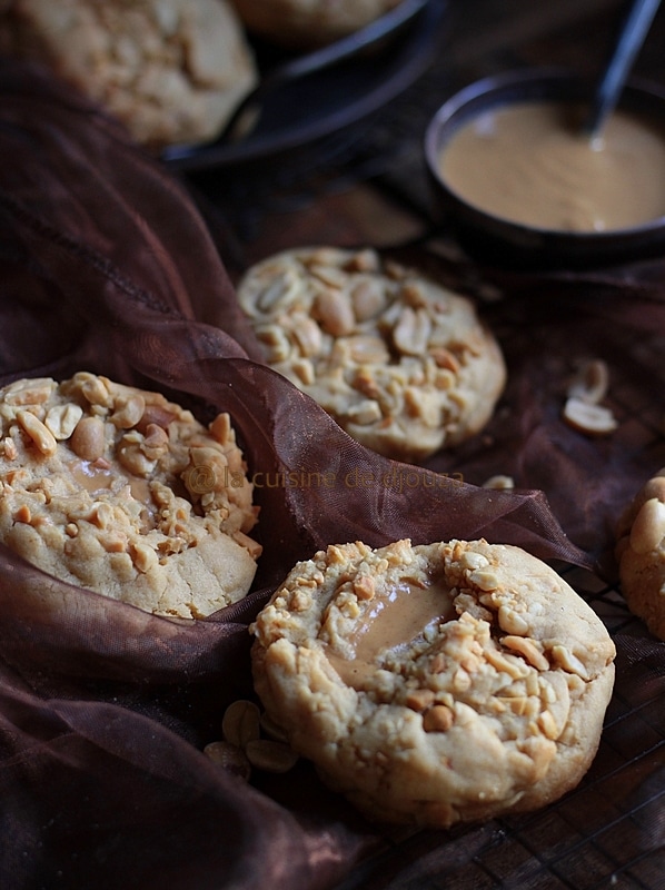 Cookies butter peanuts et cacahuètes