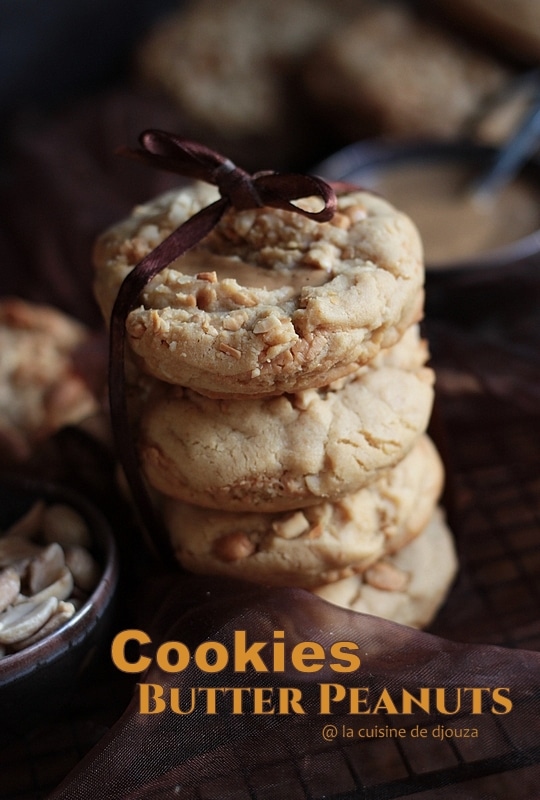 Cookies aux cacahuètes et butter peanuts