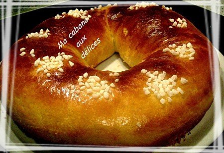 Brioche pascale, recette mouna moelleuse