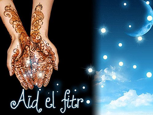 Bonne fete de l’Aid el fitr, Saha aidkoum