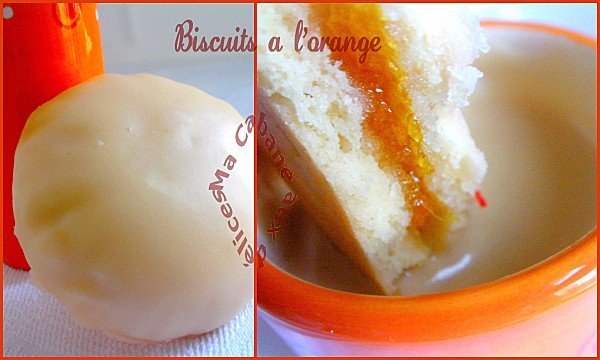 Biscuits à l'orange motage 1