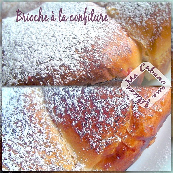 Brioche à la confiture