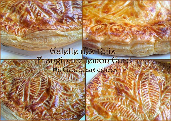 Galette des rois frangipane lemon curd photo 3