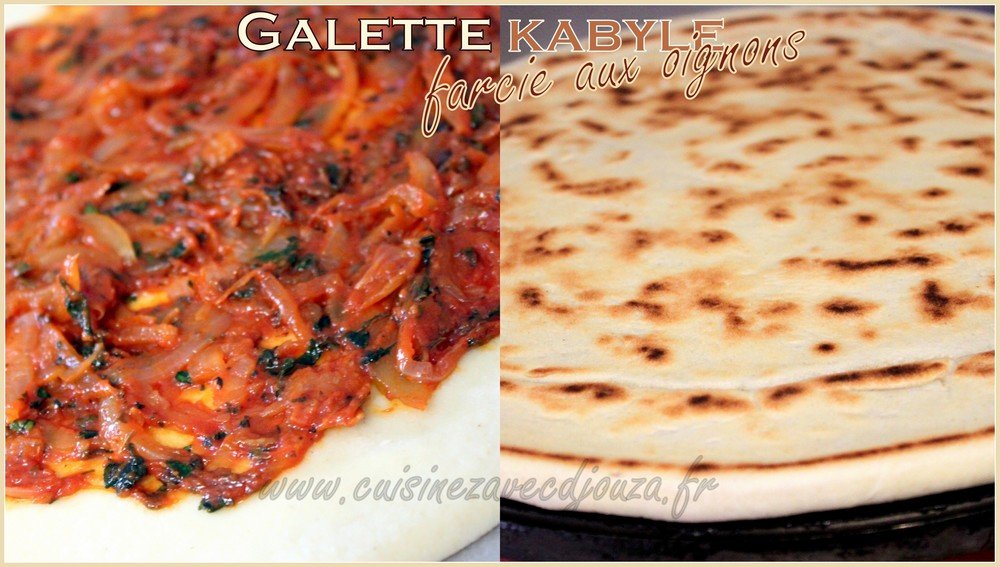 Galette kabyle farcie photo 3