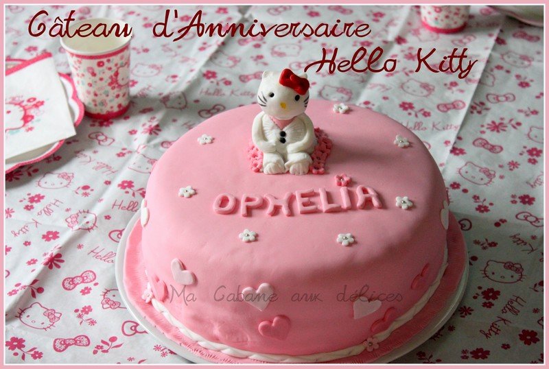 Gateau anniversaire hello kitty photo 1