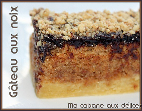 Gateau aux noix photo 2