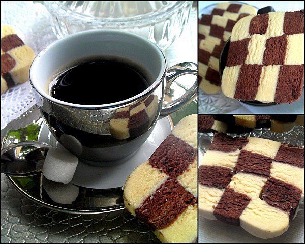 Gateau damier photo 4