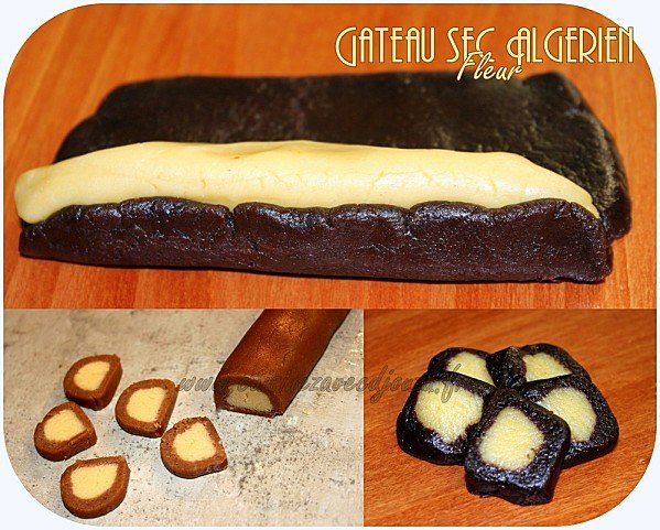 Gateau sec algerien fleur photo 1