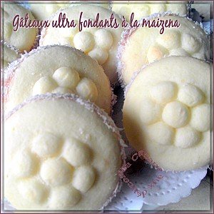 Gateaux ultra fondant à la maizena