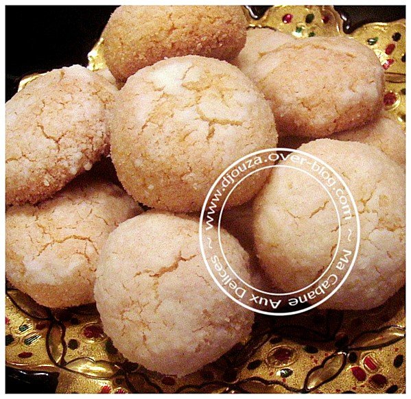 Gateaux marocains (Ghoriba ghribia)