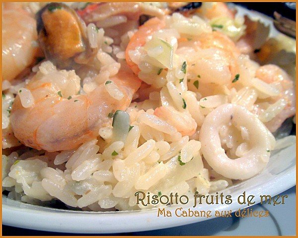 Risotto fruits de mer