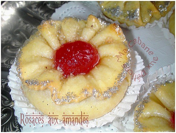 Rosaces aux Amandes et Miel {Gâteau Algérien de Fêtes}