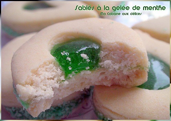 Biscuits à la menthe