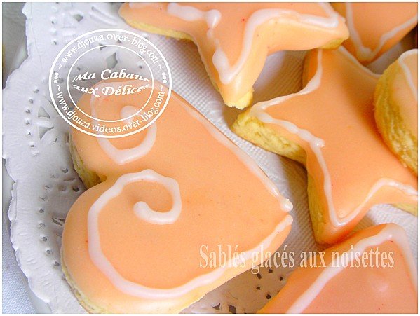 Gateaux sables aux noisettes