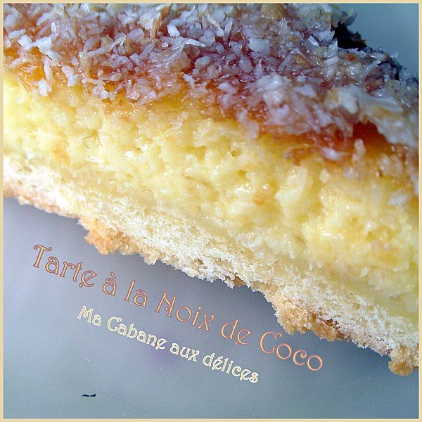 Tarte a la noix de coco photo 3