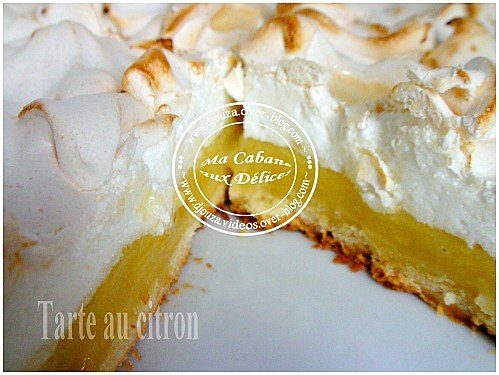 Recette tarte au citron meringue