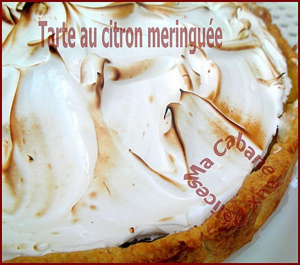 Tarte au citron meringuée facile et rapide