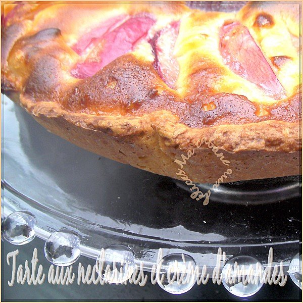 Tarte nectarines crème d'amandes photo 5