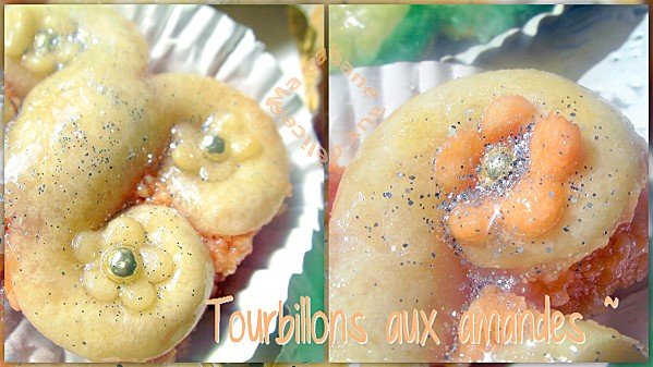 Tourbillons aux amandes montage 2