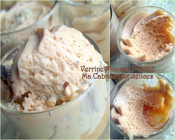 Mousse onctueuse en verrine