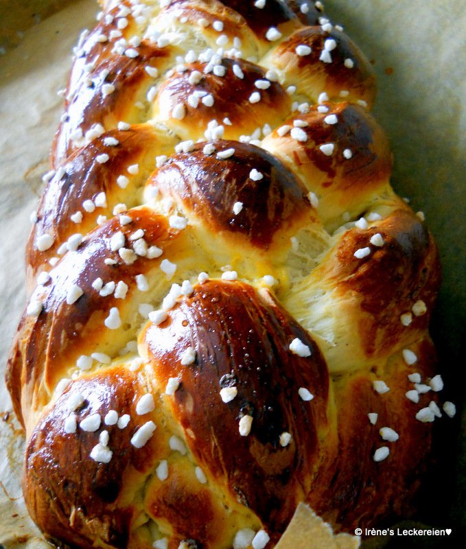 Brioche tressée à 6 brins, mes recettes vos réalisations