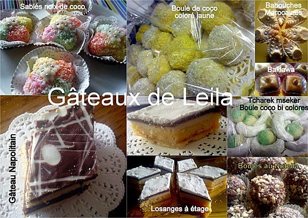 Gateaux de l'Aid des lectrices